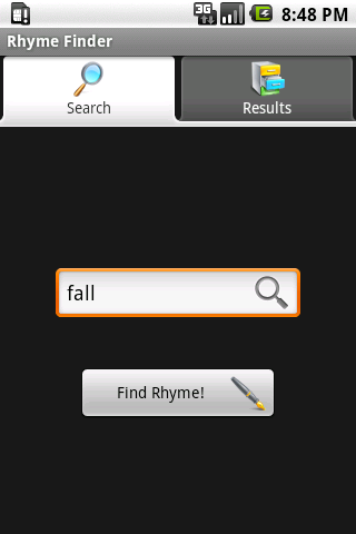 Rhyme Finder Android Tools