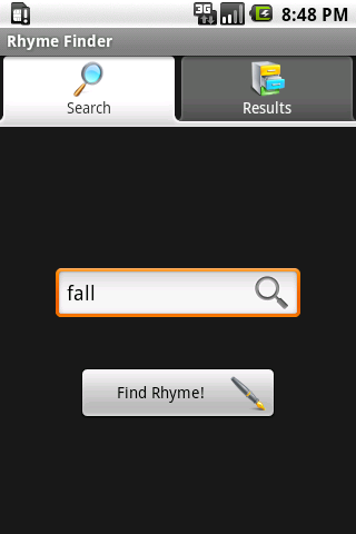 Rhyme Finder