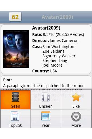 IMDb Top 250 Android Entertainment