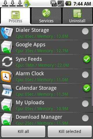 free memory(lite) Android Tools