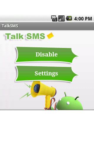 Talk SMS for v1.5 & v1.6 Android Tools