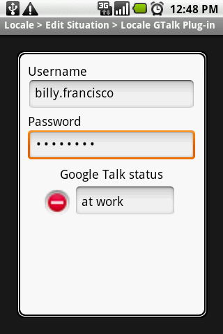 Locale GTalk Plug-in