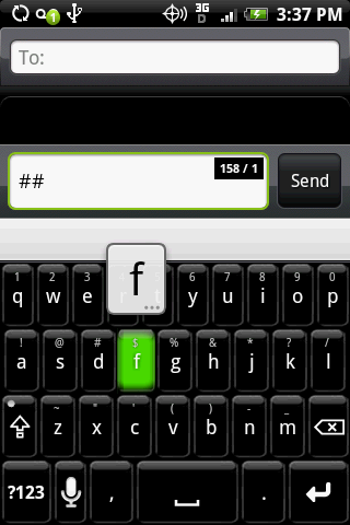 Green Better Keyboard HD Android Themes