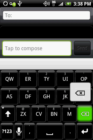 Green Better Keyboard HD Android Themes