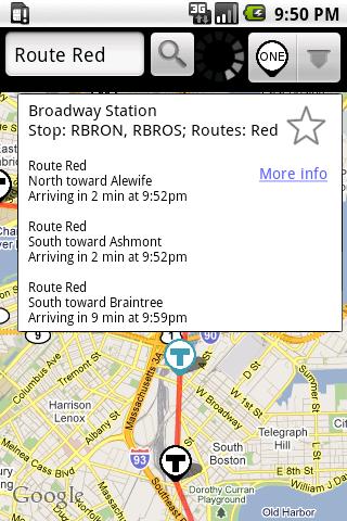 BostonBusMap Android Travel & Local