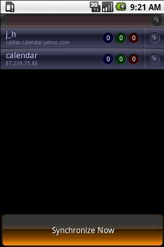 Calendar (CalDAV) Sync BETA Android Demo