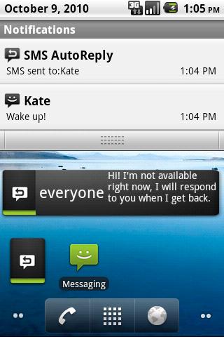 SMS AutoReply Android Communication