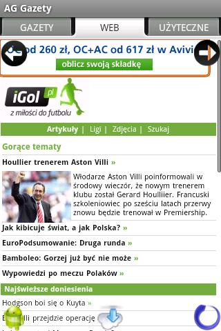 AG Polish Newspapers Android News & Weather