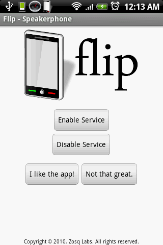 Flip  Speakerphone
