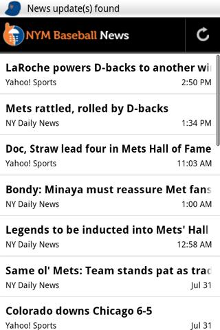 NYM Baseball News Android Sports