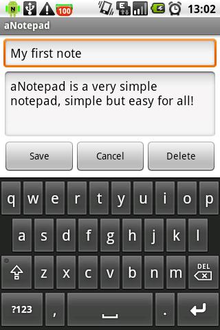 aNotepad Android Tools
