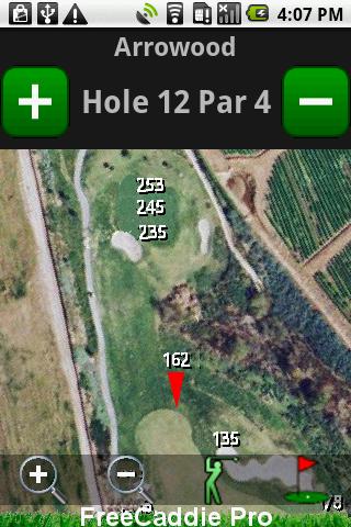 FreeCaddie Pro Golf GPS Android Sports