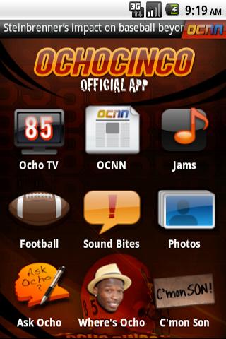 Chad Ochocinco – Official App Android Sports