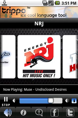 Radio NRJ Android Entertainment