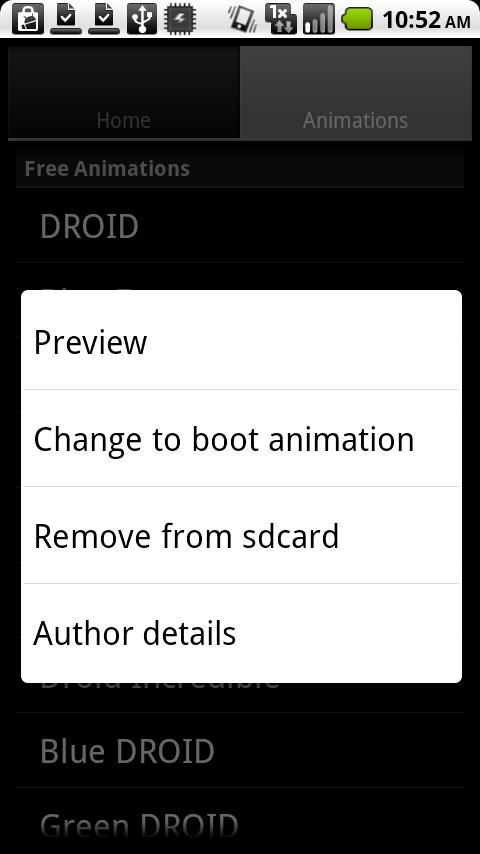 Boot Animation Changer LITE Android Productivity