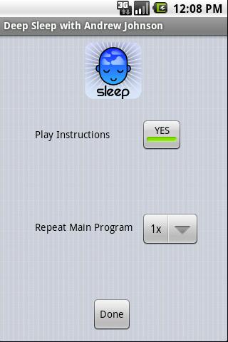 Deep Sleep with Andrew Johnson Android Health