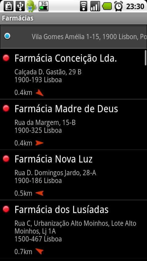 Farmácias Android Health