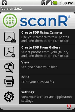scanR Business Center Android Productivity