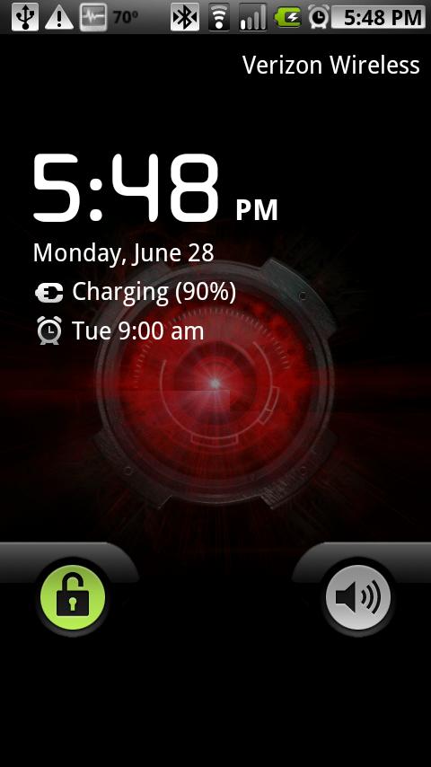 Droid X Eye Live Wallpaper Android Themes