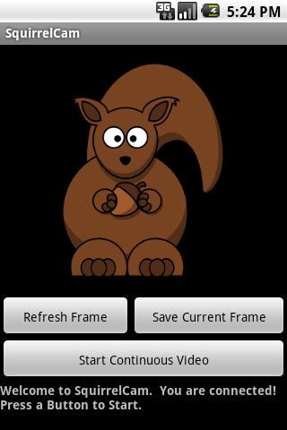 SquirrelCam Android Entertainment