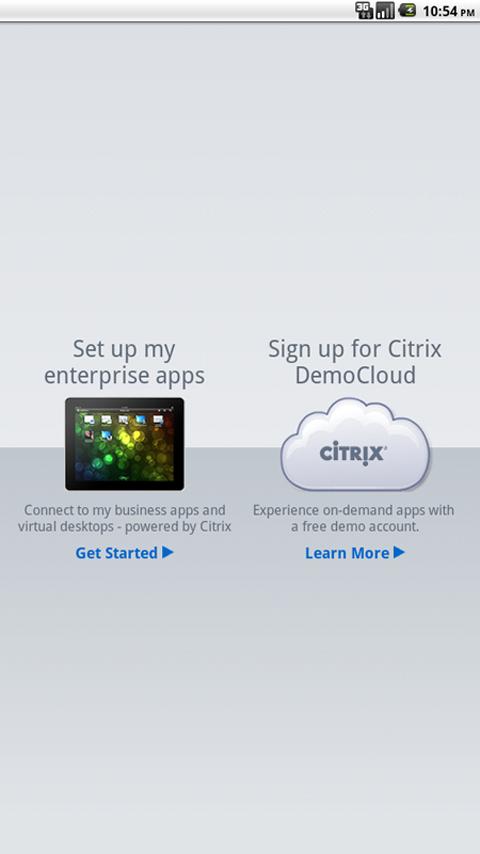 Citrix Receiver Android Business