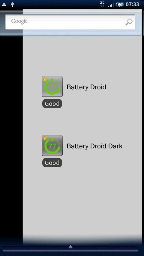 Battery Droid Dark Android Tools