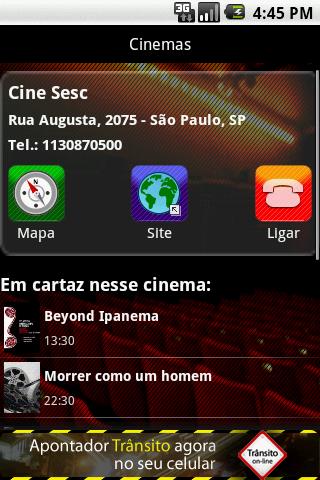 Apontador Cinema Android Entertainment