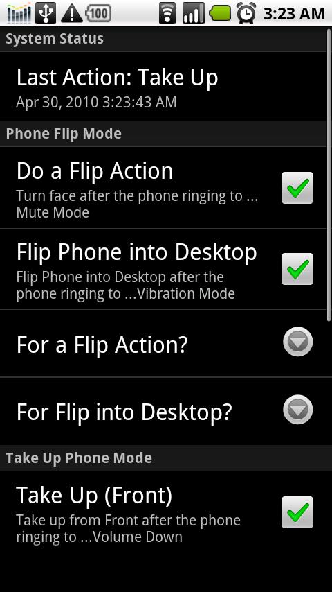 Calling Flip Android Communication