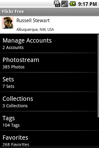 FlickrFree for Android Android Social