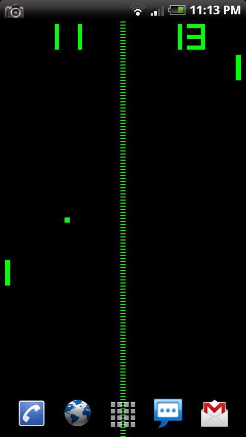 Pong Clock Live Wallpaper