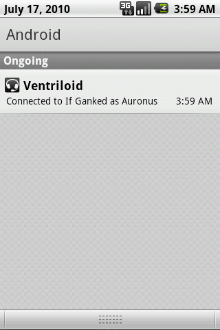 Ventriloid Android Communication