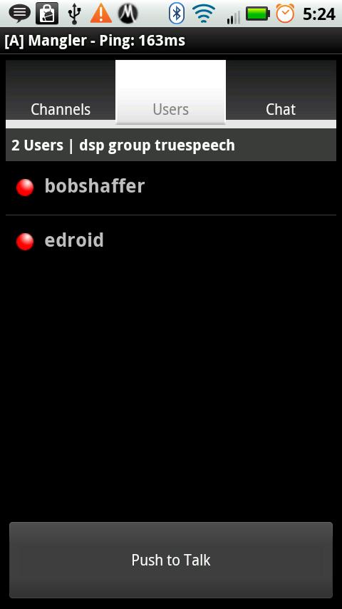 Mangler Android Communication