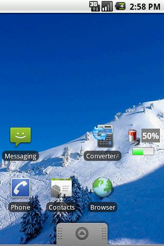 Battery Status Widget Android Tools