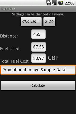 Fuel Use Android Travel & Local