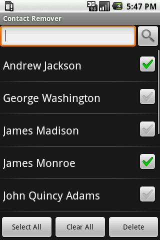 Contact Remover Android Tools