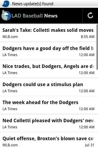 Dodgers News Android Sports