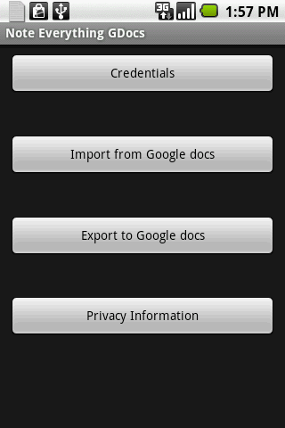 NE GDocs Android Productivity