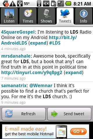 LDS Radio Live Stream Android Lifestyle