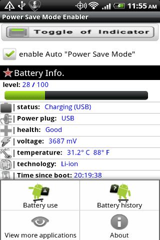 Power Save Mode Toggle Android Tools