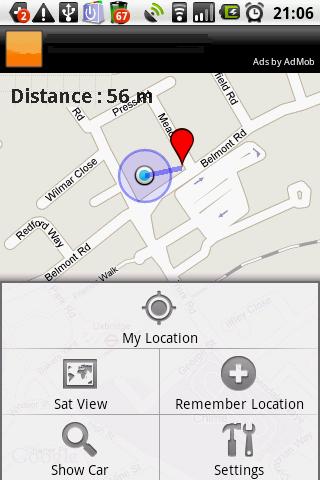 ezParking Car Locator Android Travel & Local