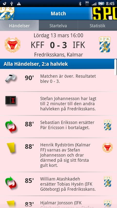 Sportbladet Fotboll Android Sports