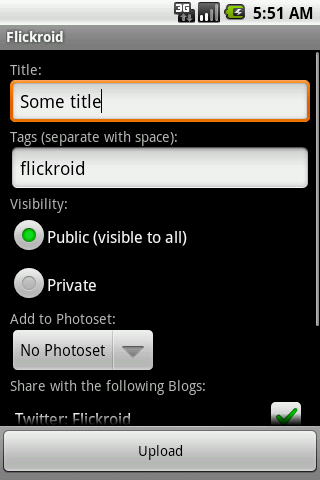 Flickroid Android Media & Video