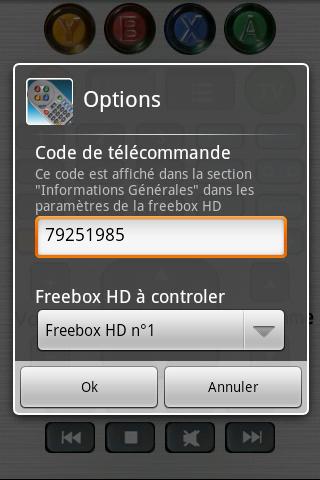 Freebox Control – Telecommande Android Multimedia