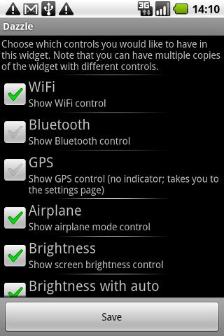 Dazzle Configurable Switcher Android Tools