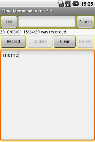 Time MemoPad Android Tools