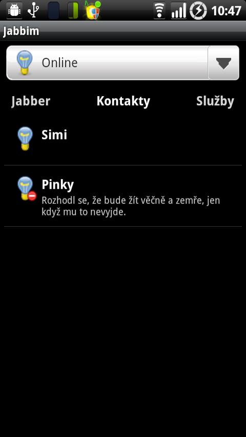 Jabbim Android Communication