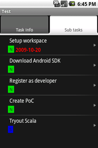NextAction Android Productivity