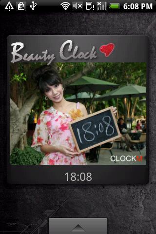 Beauty Clock Browser Widget