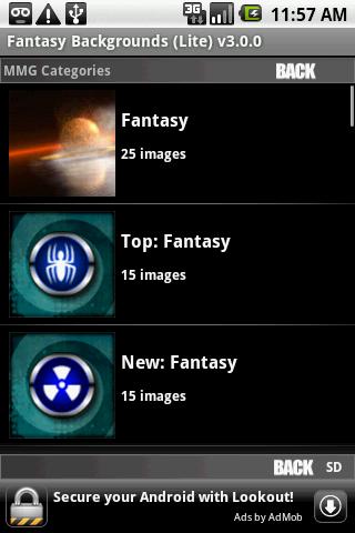 Fantasy Backgrounds (Lite) Android Entertainment