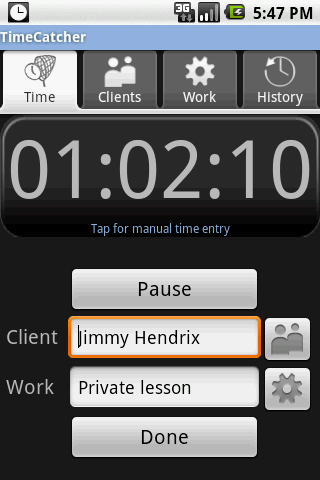 TimeCatcher Android Productivity